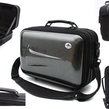 Yinfente Профессиональный oboe чехол Черный Цвет Жесткий Чехол oboe сумка с наплечной лямкой