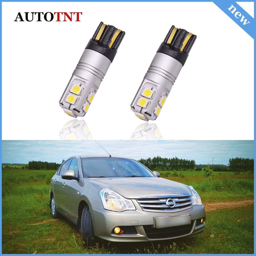 СВЕТОДИОДНЫЙ парковочный светильник T10 W5W для Nissan Terrano Teana Sunny Skyline Silvia Serena Primera Patrol