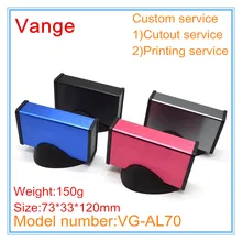 1 шт./лот чехол для рабочего электронного проекта 73*33*120 мм 6063-T5 алюминиевый корпус diy распределительные коробки для усилителя