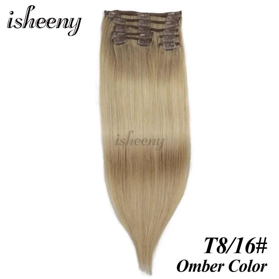 extensão do cabelo Sem Costura Extensões Grampo