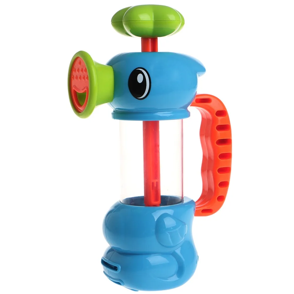 

Baby Bath Water Toys Sea Horse Sprinkler Pumping Hippocampal Shape Plastic Toy Hot!