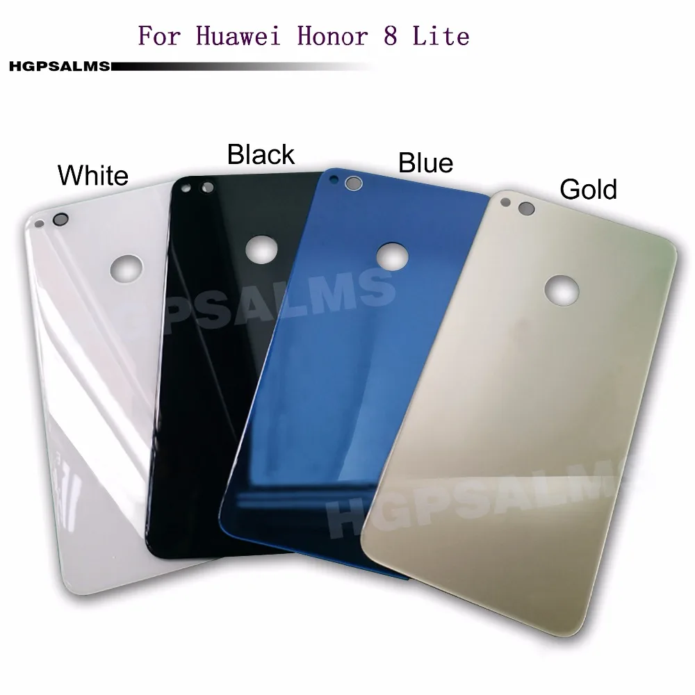 Для Huawei Honor 8 Lite задняя крышка батарейного отсека корпус дверь с датчиком