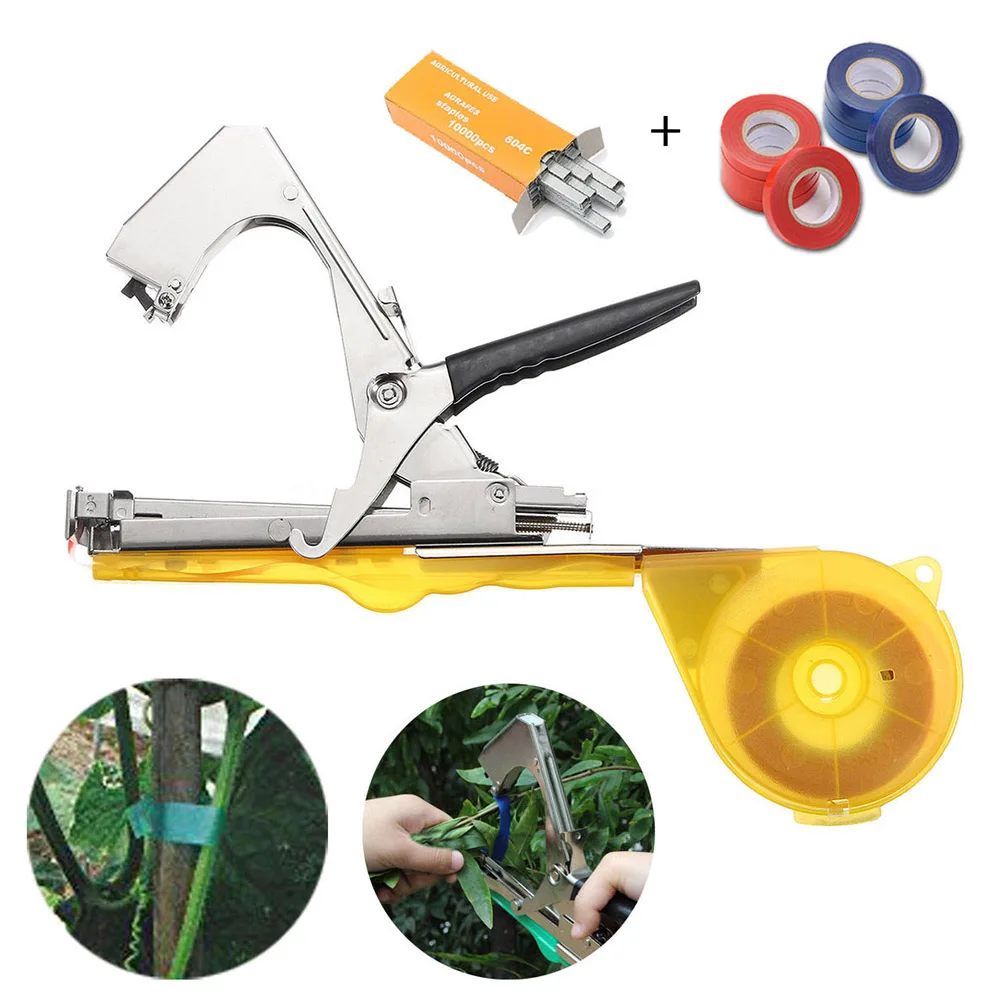 

Vine Branch Tying Tape Tie Stapler Hand Tool Plant Fruit Vegetable Nursery Pruning Tools ALI88