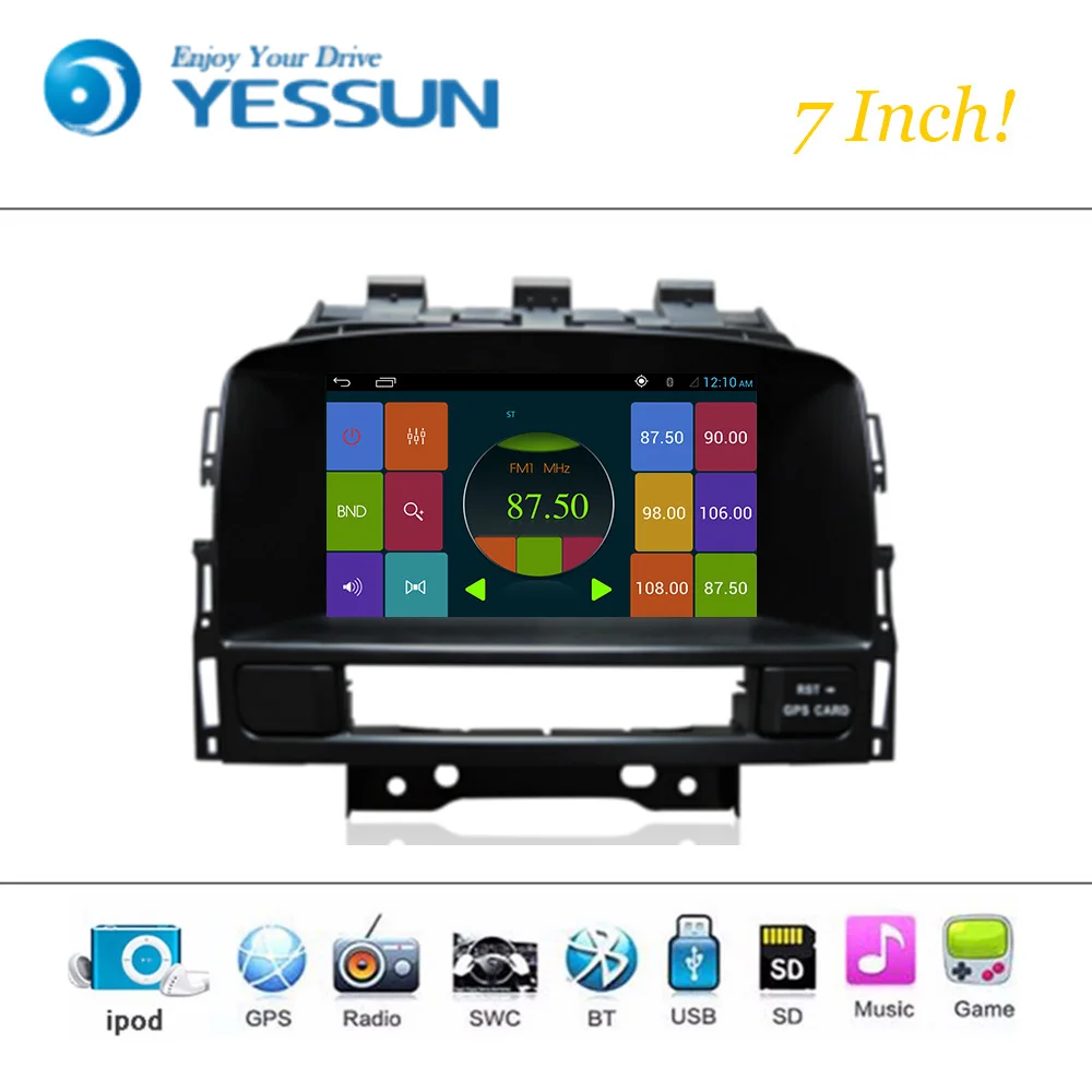 Sale Car DVD Player Wince System For Opel Astra J Autoradio Car Radio Stereo GPS Navigation Multimedia Audio Video 2