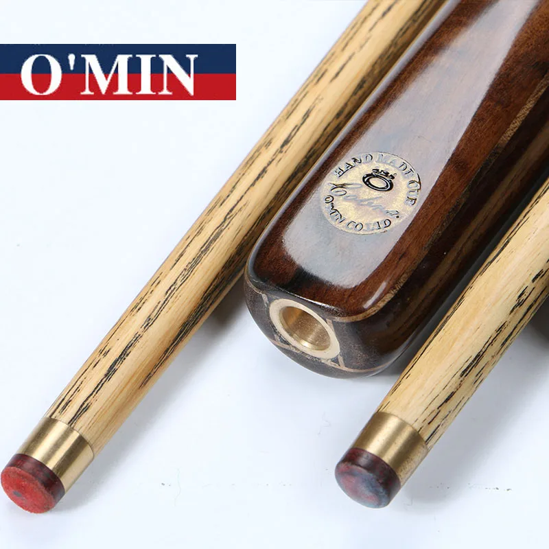 OMIN высокое качество 3/4 Snooker Cue Stick 9 5 мм наконечники ручной работы s Чехол Набор