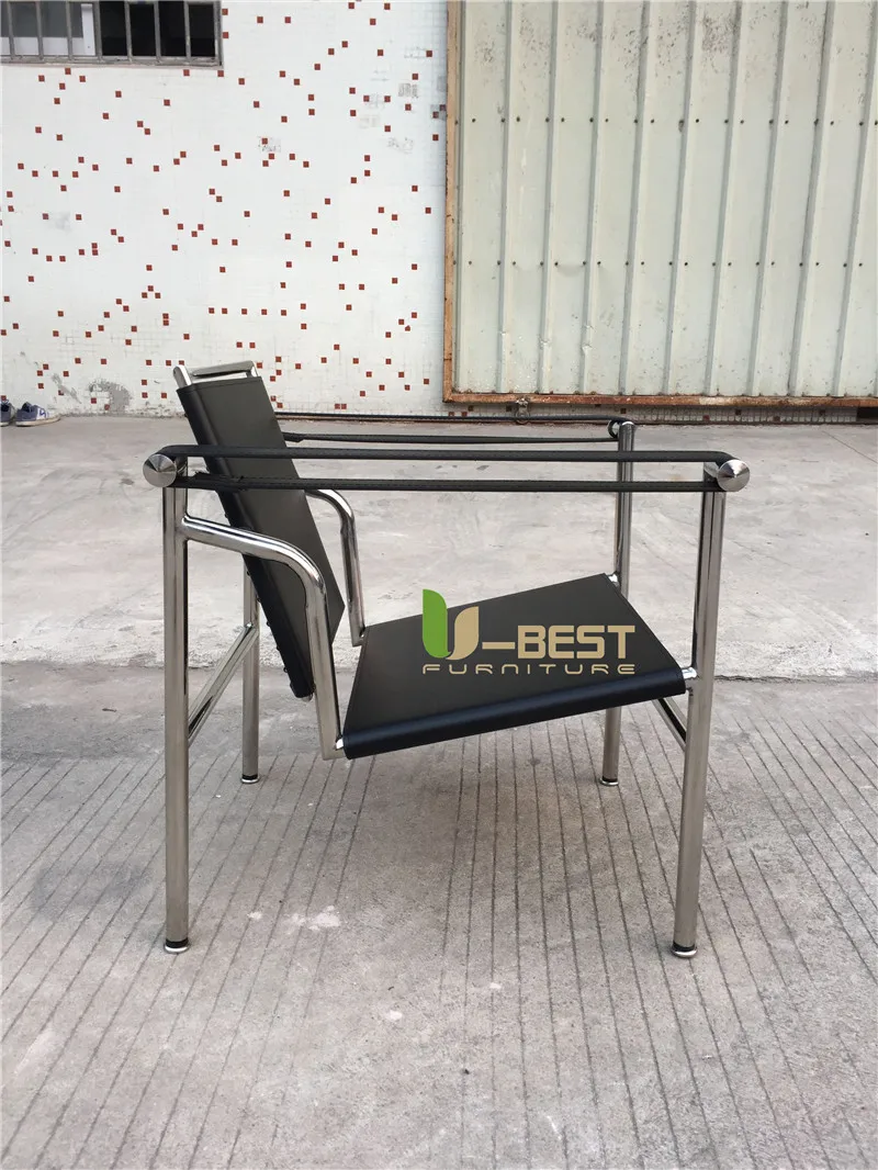 Le Corbusier LC1 Chair in Cowhide Genuine Leather (5)