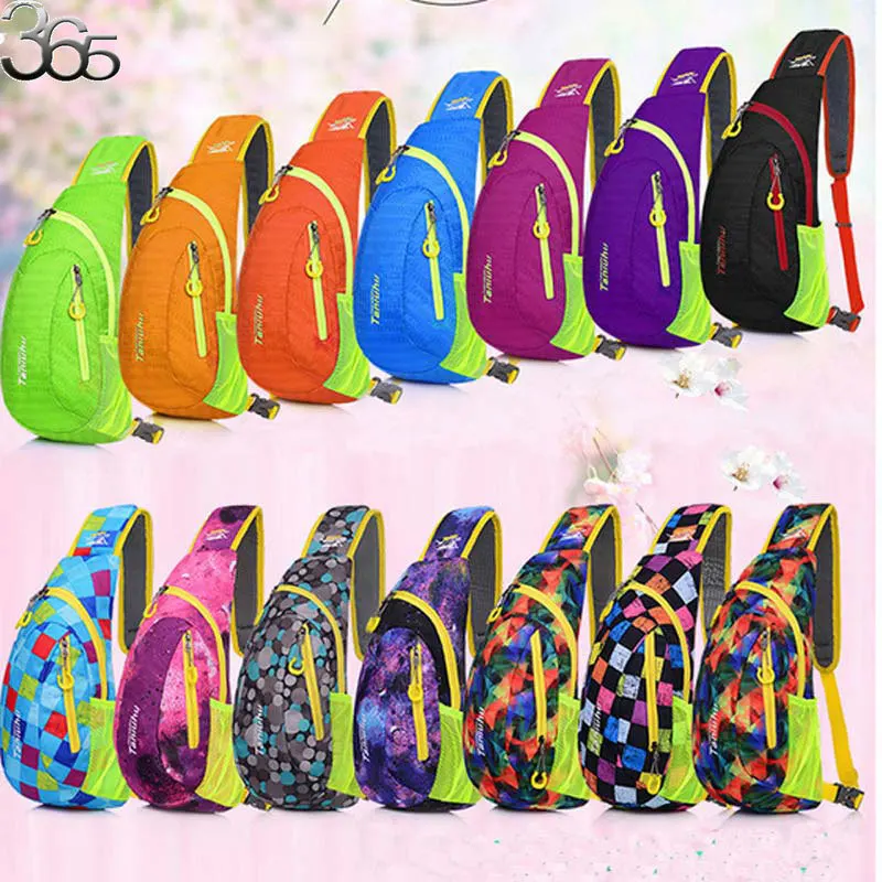 

Free Ship 2016 Popular Unisex Nylon Chest Back Pack Nice Chest Waist Bum Bag