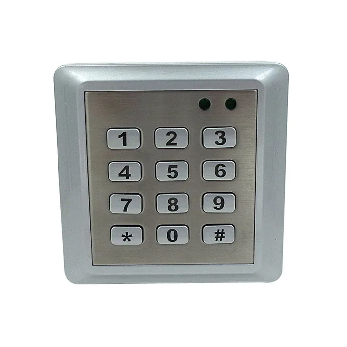 

Waterproof Door Access Controller Reader RFID 125KHZ Metal Keypad Single Tamper Alarm 2000 Users