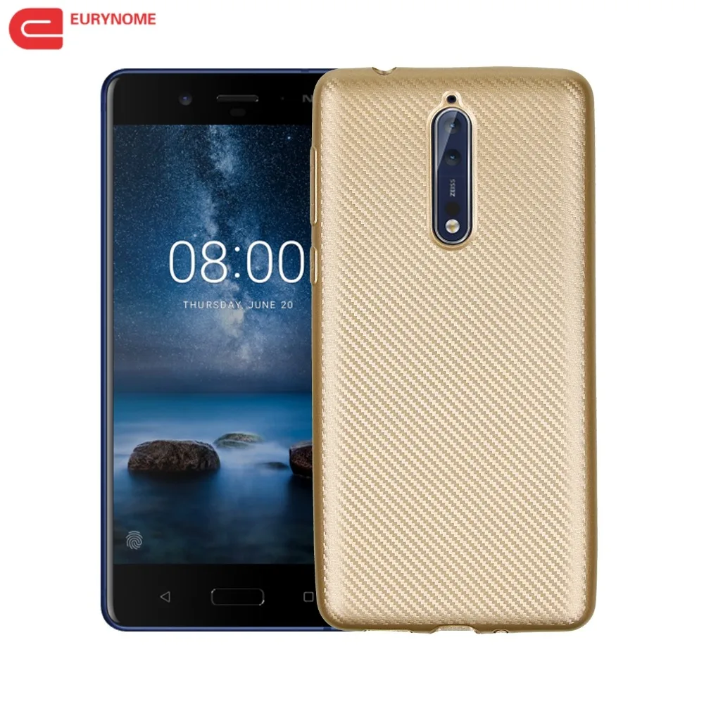 buy Case for Nokia 6 5 3 2 Case Shockproof Silicone Carbon Fiber Patterned Ultra Thin Soft TPU Case for Nokia 9 8 7 Cover