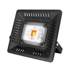 Светодиодный прожектор светильник полный спектр аквариум лампа для выращивания растений с питанием от источника 100W 200W 300W Водонепроницаемый Крытый посадки Лампа 220V 110V парниковых гидропоники растут светильник