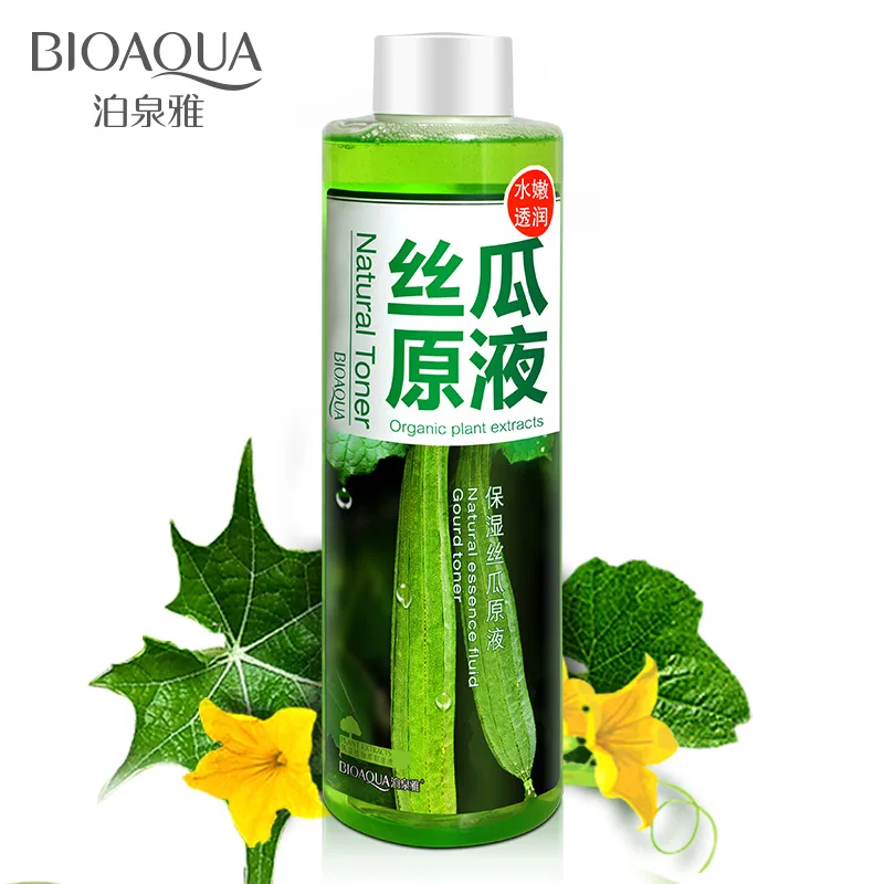 Горячие BIOAQUA известных брендов из люфы увлажняющий лосьон для лица огурец Кожа