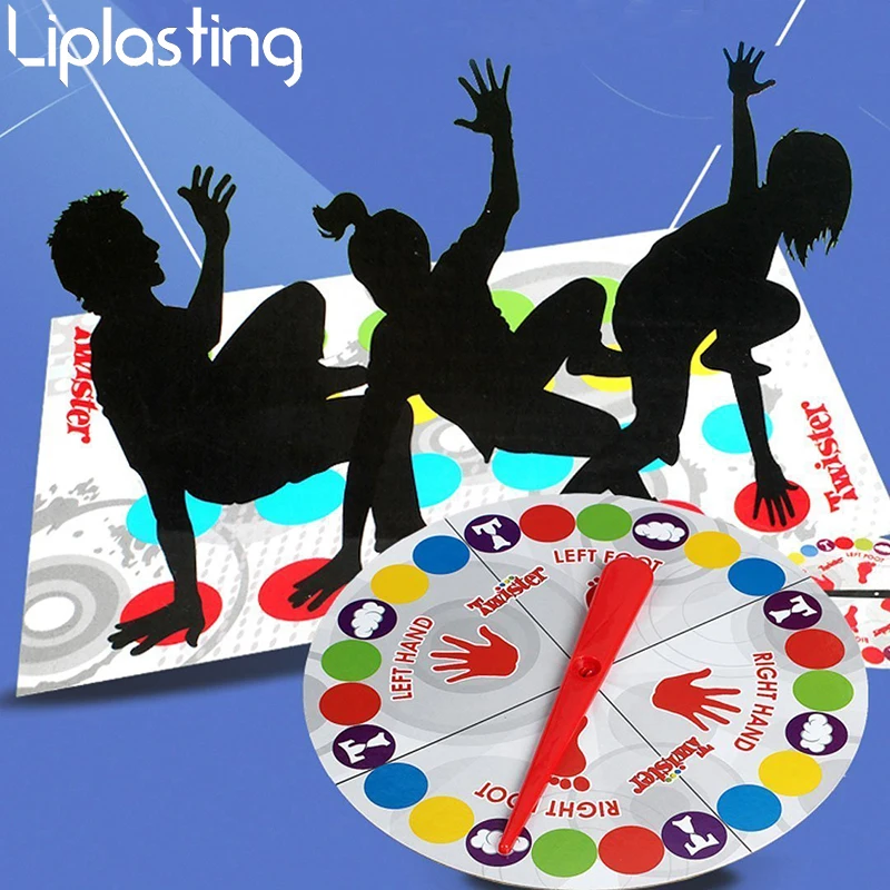 Twister игры для детей игры семья весело Спорт на открытом воздухе игрушки твист тела упражнения взаимодействие обучающая игра для детей TSLM1
