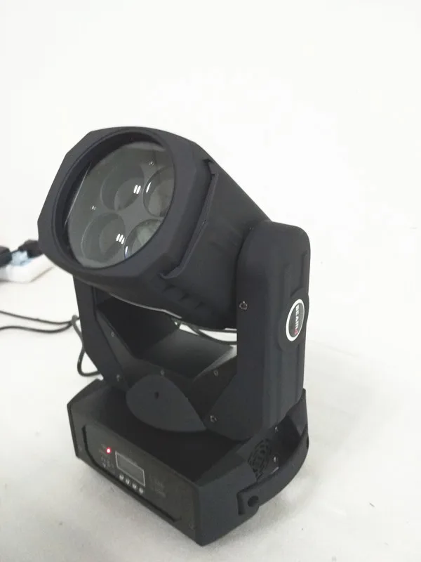 2 шт./лот супер мощность 4x25 Вт луч моющийся Moving Head Light светодиодные цвета мини