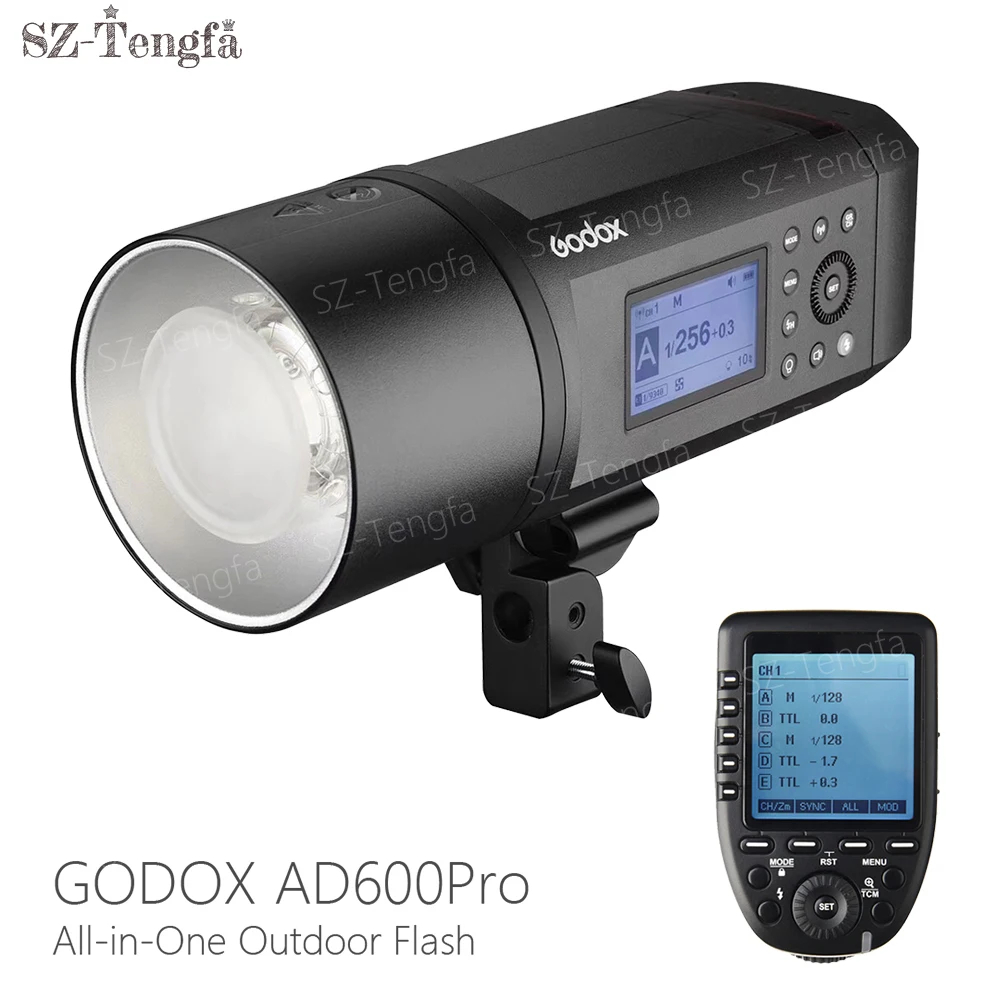 Godox AD600Pro 600Ws ttl HSS Flash 2 4 г X Системы встроенный литий-на Batterie Bowens горе с XPro передатчик