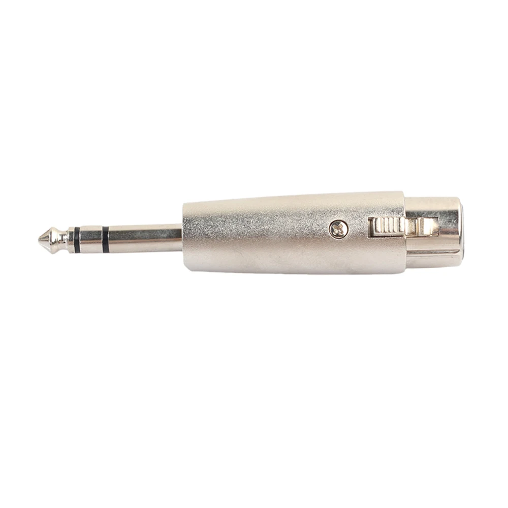 

Connector 3 Pin XLR Female to 6.35mm Male Stereo Plug-In Audio Conversion