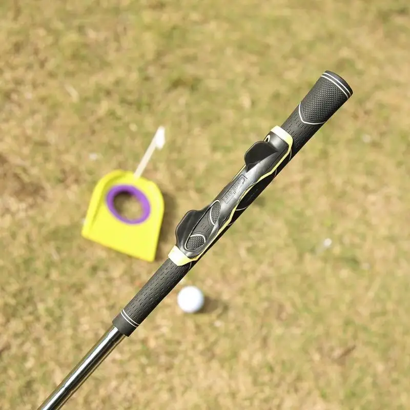 Гольф коррекции осанки на открытом воздухе для обучения махам в гольфе начинающих выравнивания клюшки для гольфа хват тренировочный