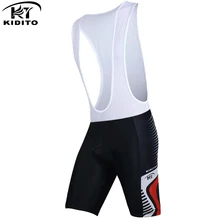 KIDITOKT Pro MTB велосипед велосипедные рейтузы с лямками лето для велоспорта нагрудник шорты с 3D гелевой подкладкой быстросохнущая Спортивная одежда для мужчин