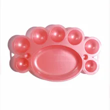 

Plastic Palette Manicure Nail Art Tool for UV Led Gel Polish, Color Blending,Cosmetics