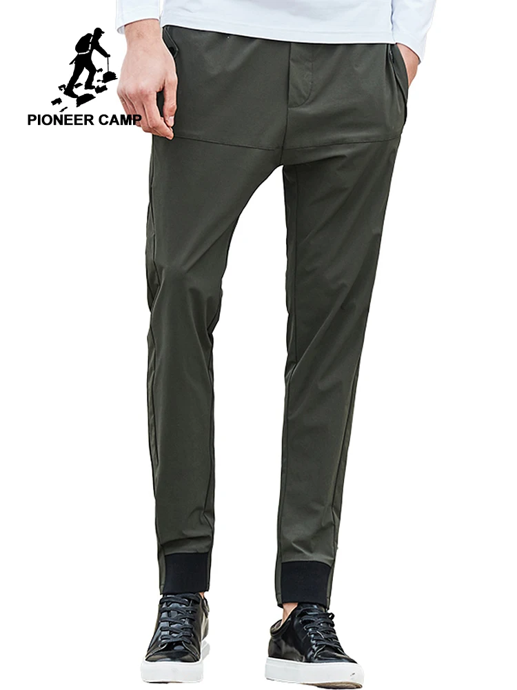 

Pioneer Camp New Spring casual pants men brand clothing fashion army green trousers male top quality slim fit pants AXX703028