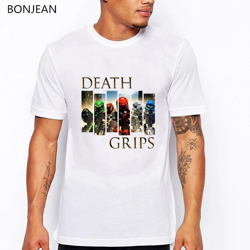 

Death Grips tshirt men Bionicle Toa Mata T-Shirt camisetas hombre summer tops funny t shirt men tumblr tops tee shirt homme