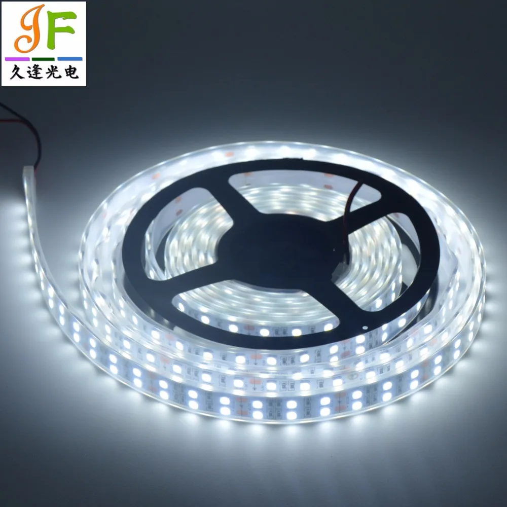 5M LED Strip 5050 Double Row DC12V Flexible LED Light 120LED/m 600LEDs