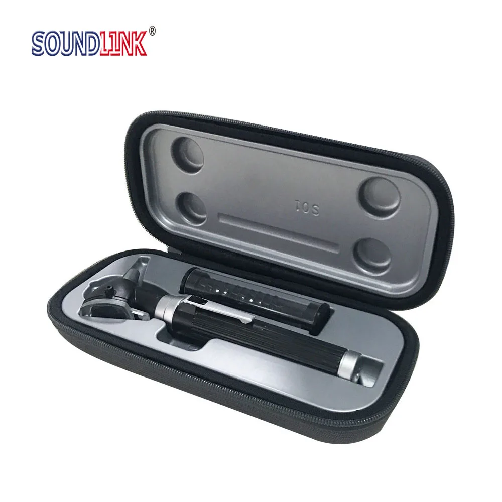 

Medical Use LED Optical Fiber light Ear Otoscope ENT Ear Care Endoscope LED Portable Otoscope