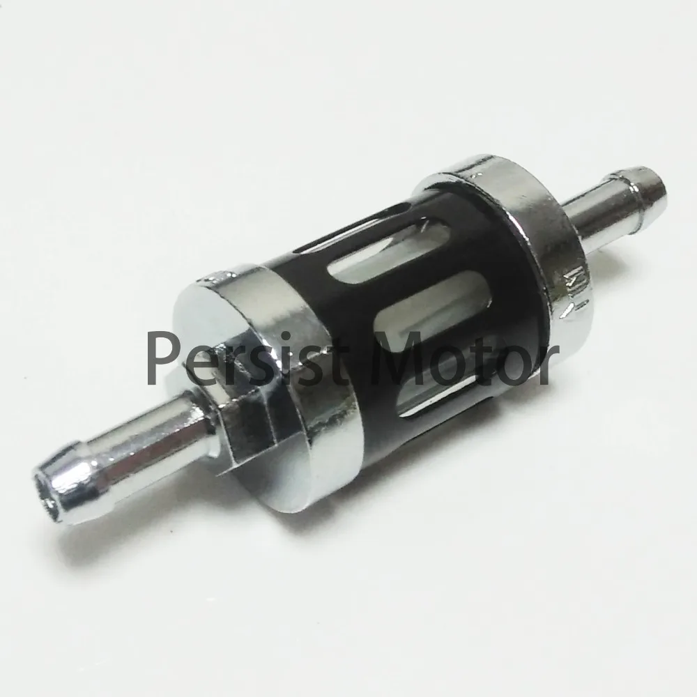 Free shipping Aluminum Big Oil Filter Fuel Filter for Dirt Pit Bike ATV