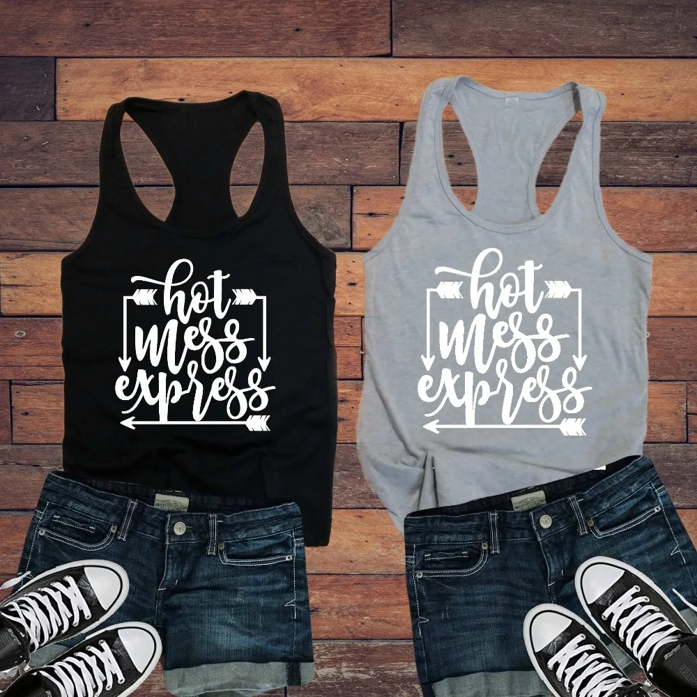 Hot Mess Express Ladies Tank Top