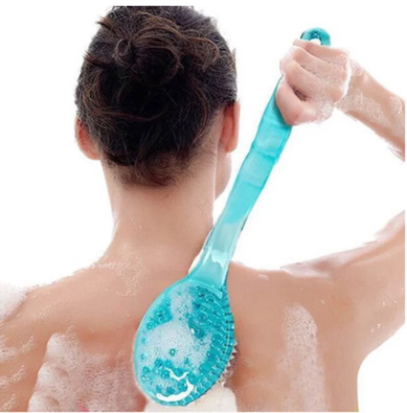 Bath Brush Long Handle Scrubber Skin Massage Brush Feet Rubbing Body Brush for Back Exfoliation Brushes Bathroom Accessories Bath Brush Long Handle Scrubber Skin Massage Brush Feet Rubbing Body Brush for Back Exfoliation Brushes Bathroom Accessories