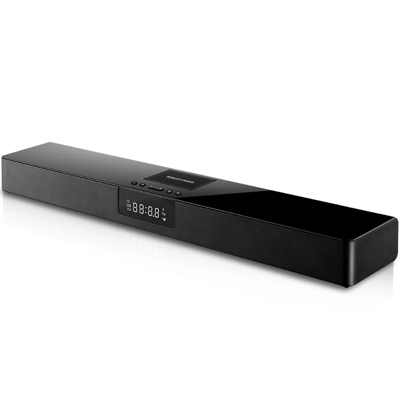 

Remote Sound Bar, Smart Soundbar for TV 20W Speaker, Wired and Wireless Bluetooth Audio Speaker for TV PC Cellphone Home Theater