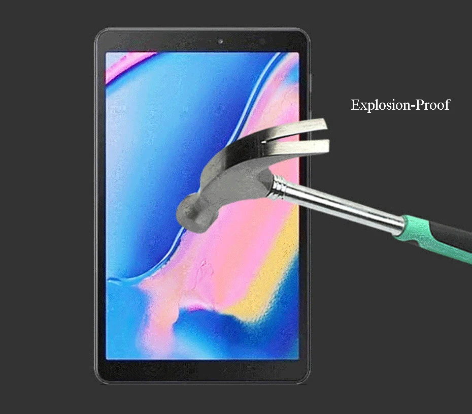 2 шт./лот 9 H закаленное Стекло пленка для Samsung Galaxy Tab 8,0 с S Pen 2019 SM-P200 P205 защита экрана планшета взрыв-proo