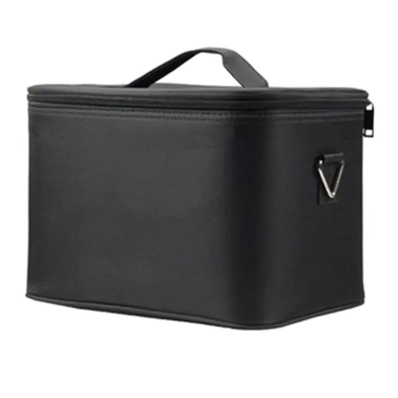 

1Pc Professional Multifunction 2 Layers Hairdressing kit Bag Large Capacity Tool Case thickening waterproof Scissors bag S/M #11