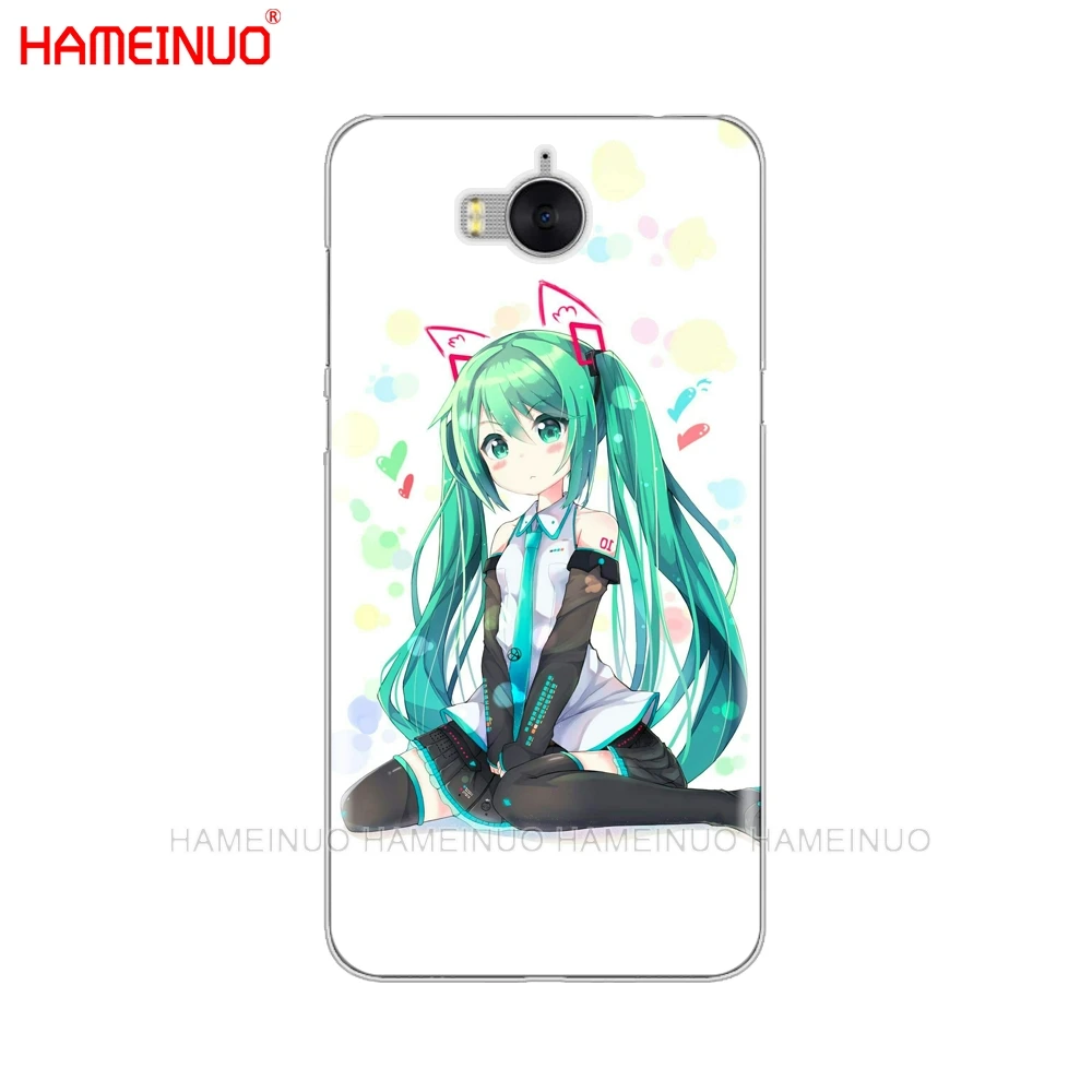 HAMEINUO аниме девочка Hatsune Miku Чехол для мобильного телефона чехол для huawei honor 3C 4X 4C 5C 5X6 7 Y3 Y6 Y5 2 II Y560