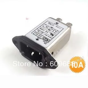 

EMI power filter single phase AC220V CW1D-10A-T 10A Connector
