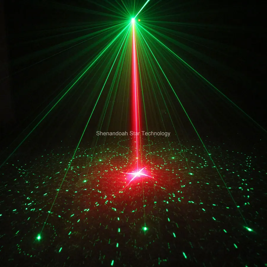 ESHINY Мини Синий светодиодный красный зеленый 18 шаблонов лазерный проектор дистанционный DJ светильник ing Dance Xmas Bar Disco домашний вечерние светильник Show N85L18
