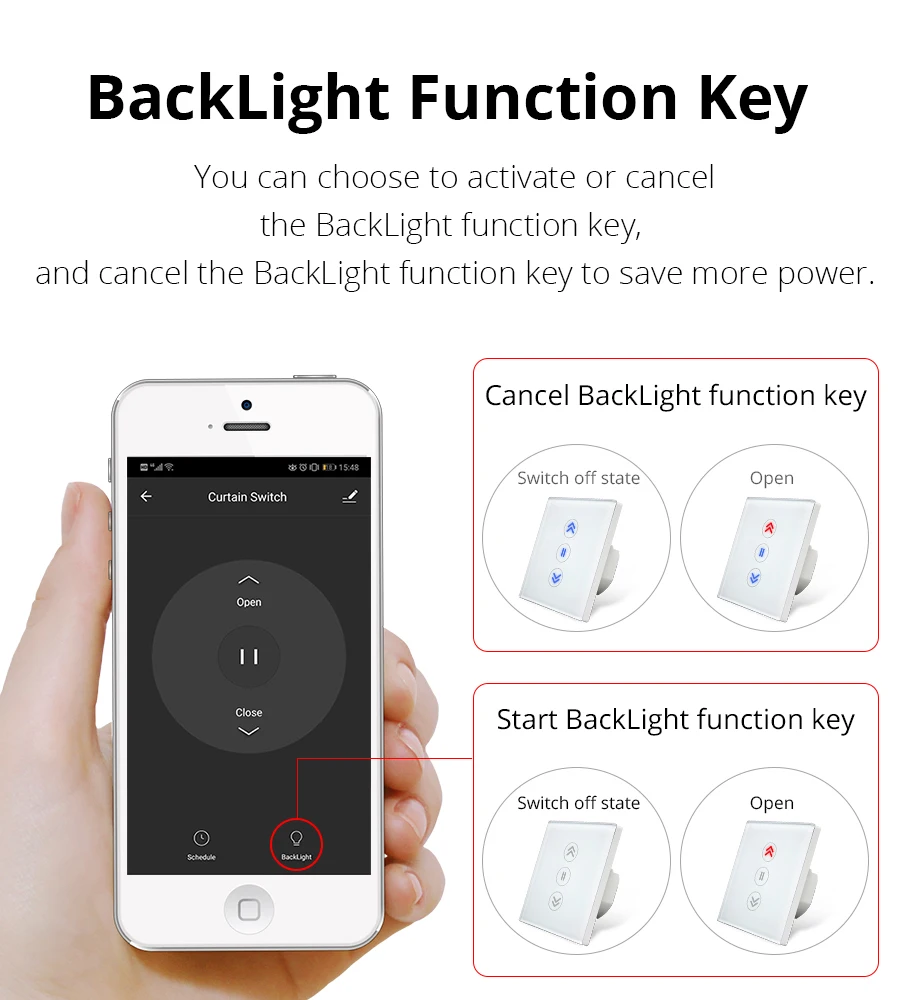 [Подсветка опционально] Zemismart WiFi занавес переключатель электрический умный роллер тенты переключатели TUYA Alexa Google Home Голосовое управление