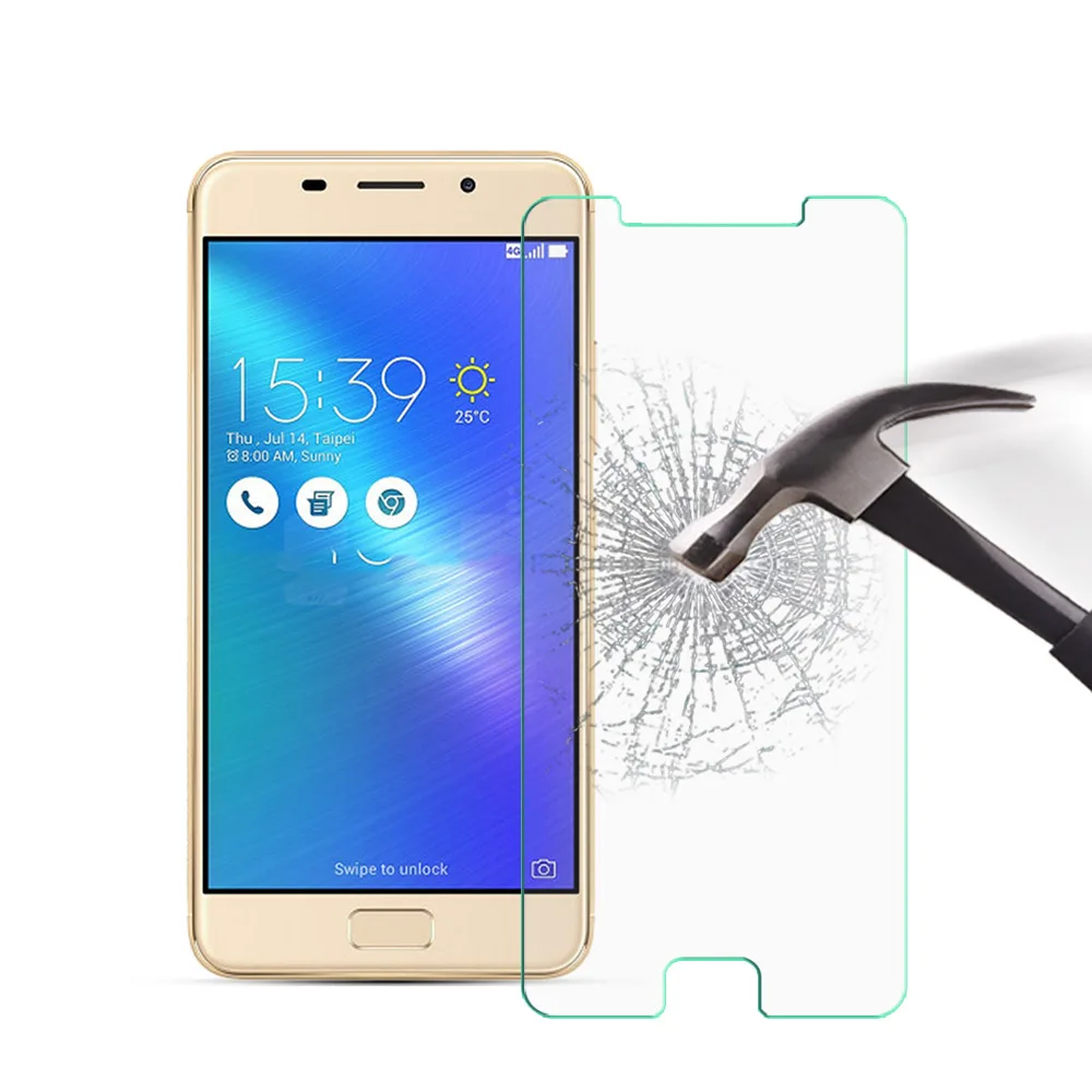 

Tempered Glass For Asus X00GD ZC ZC521 Phone Screen Protector Protective Film For ASUS ZC521 Phone Glass Film Cover +Clean Kits