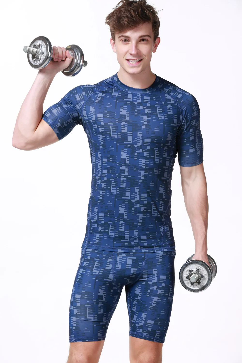 Men tight shirts Compression Base Layer Gear Tight tops Bodybuilding