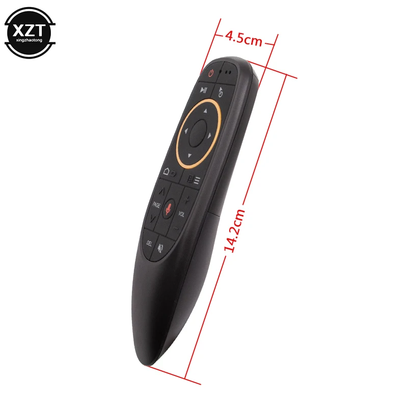 G10 Air mouse 2,4 ГГц беспроводной голосовой микрофон гироскоп Android tv Box T9 H96 Max X96 mini