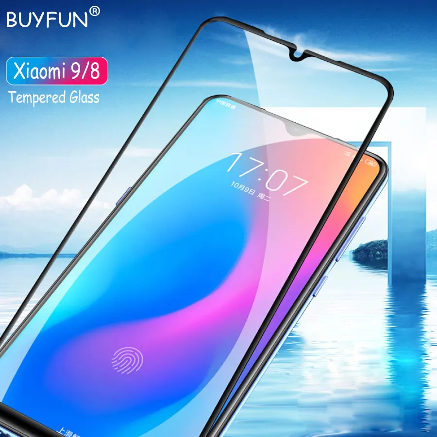 Защитное стекло для Xiaomi Mi 9 закаленное 8 Lite Mi9 Mi8 Mi8Lite экран Proetctor пленка полное