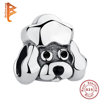 

Original Charms Fit Pandora Bracelet & Necklace 925 Sterling Silver Adorable Animal Poodle Dog Beads DIY Jewelry Accessories