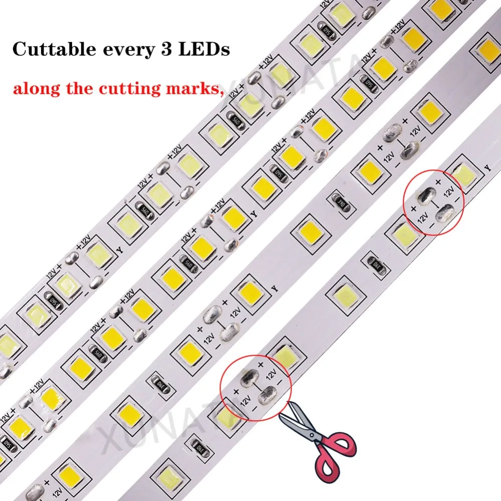 Светодиодный ленточный светильник DC12V SMD 4040 гибкий светодиодный 60 светодиодов/м
