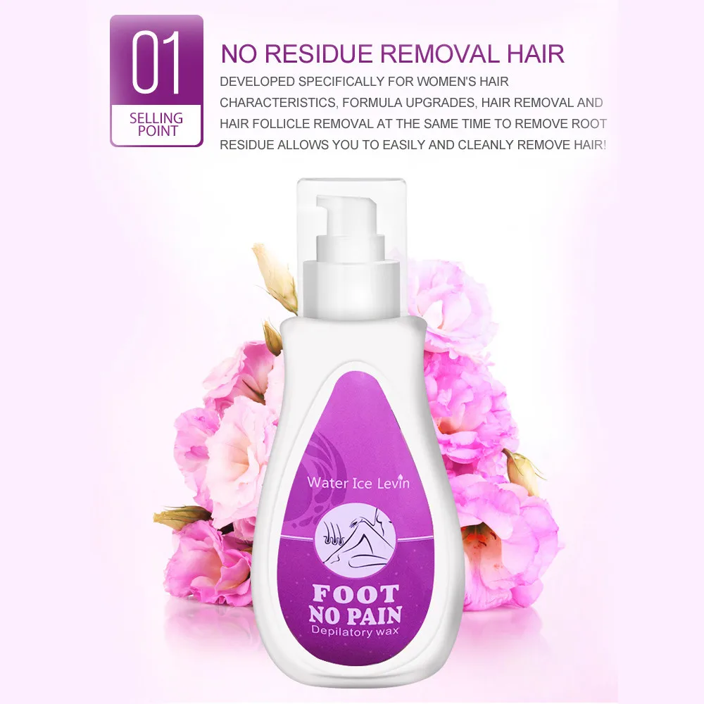 

Painless Depilatory Hair Removal Cream painless hair removal cream pre wax for Body Leg Armpit Unisex no no hair removal