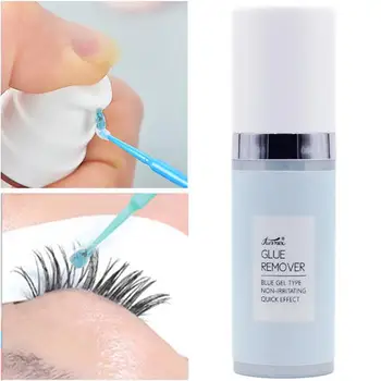 

15G Eyelash Glue Remover Pressing Type Pump Head Blue Fragrance Gel Type Eyelash Adhesive Debonder Removal Essential Tool