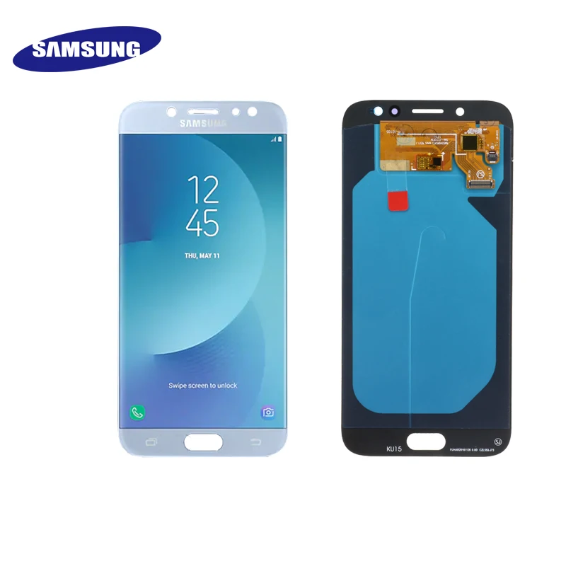 5,5 ''OLED дисплей для SAMSUNG Galaxy J7 Pro J730 lcd для SAMSUNG J7 дисплей сенсорный экран дигитайзер J730F тест