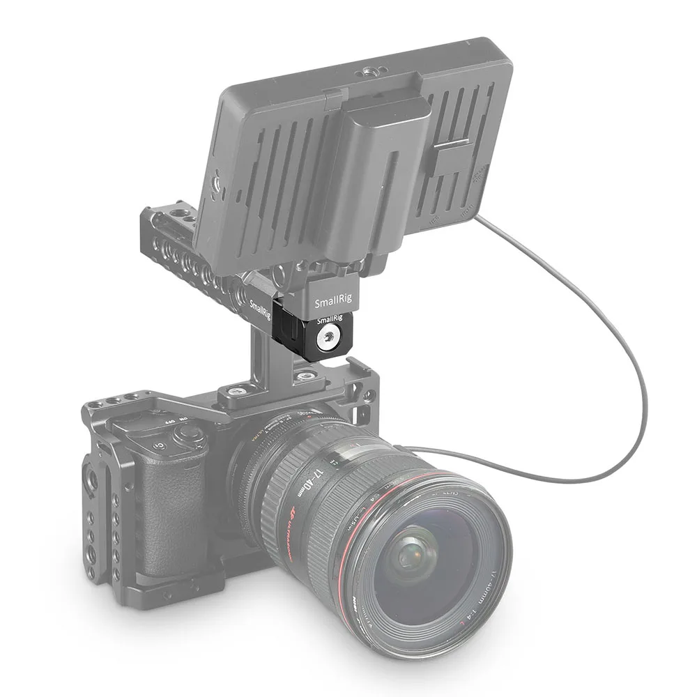 SmallRig быстрый выпуск Топ адаптер рукоятки с Arri определения отверстий для DSLR камеры EVF крепление Артикуляционная рукоятка-2175