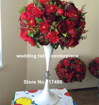

no flowers including)stand flower arrangement for wedding decor,Artificial flower arrangement stand wedding table centerpieces
