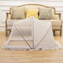 Детские противомоскитная сетка на кровать летние Портативный складной Multifunctionb противомоскитные сетки сетчатый навес для детская колыбель сетка
