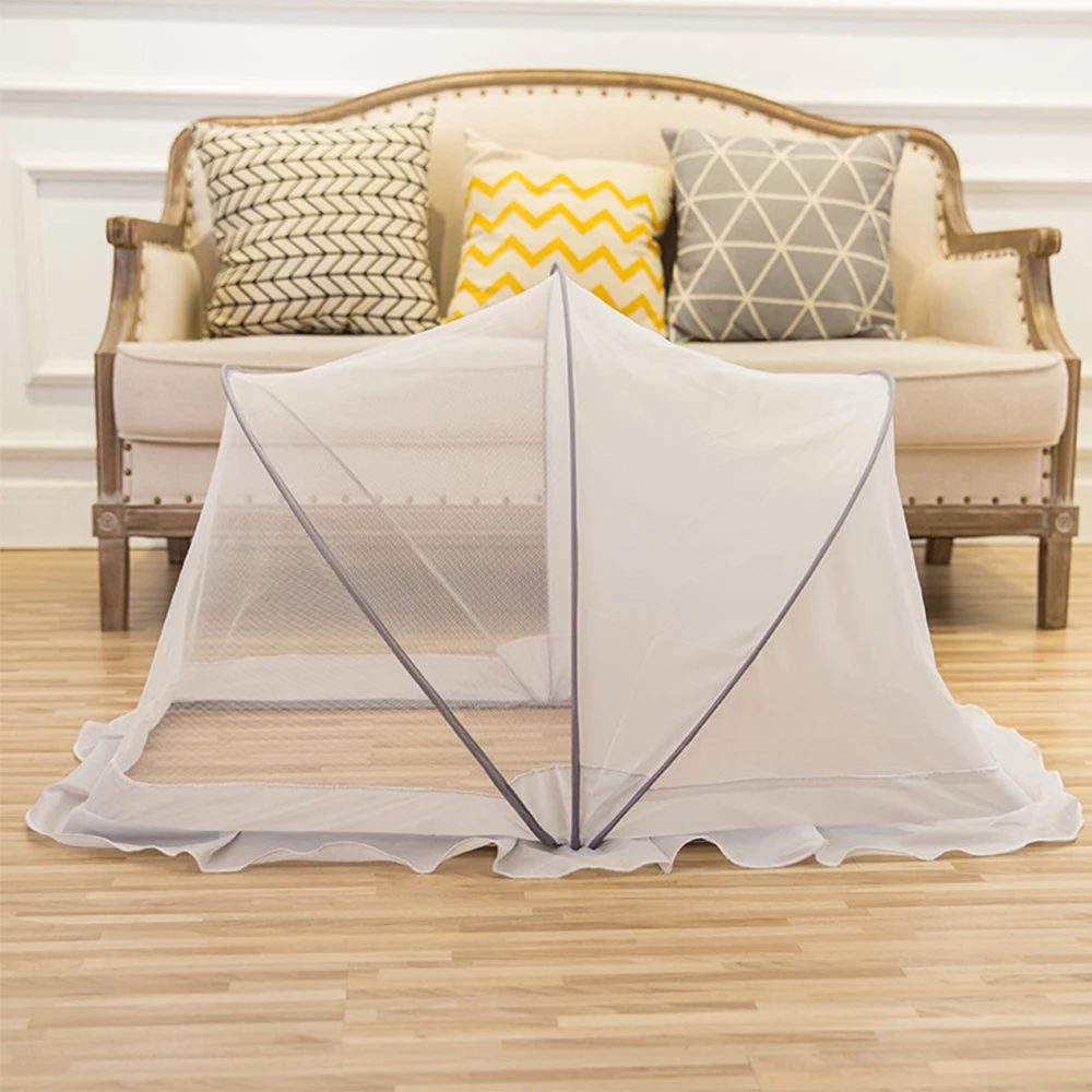 

2019 Baby Bedding Mosquito Net Summer Portable Foldable Multifunctionb Mosquito Nets Crib Netting For Infant Cradle Mesh Net