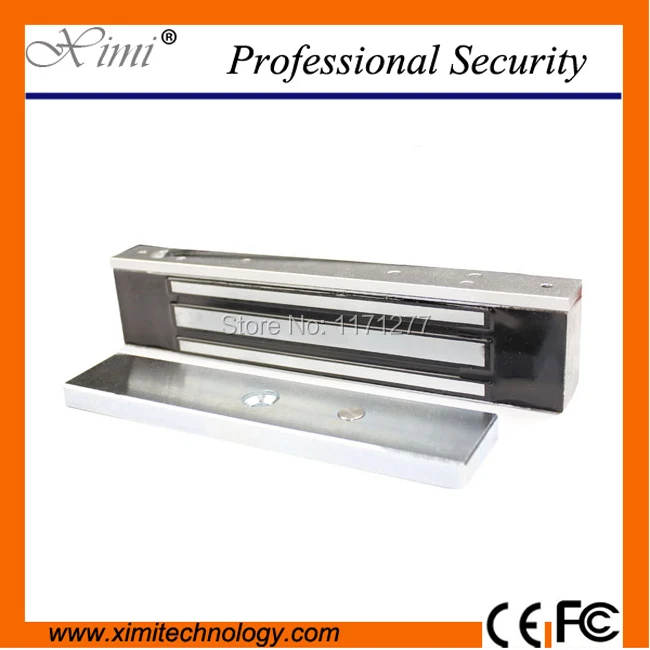 Stainless steel gate lock with waterproof for wooden door,glass door,metal door,fireproof door 280kg/600Lbs electromagnetic lock